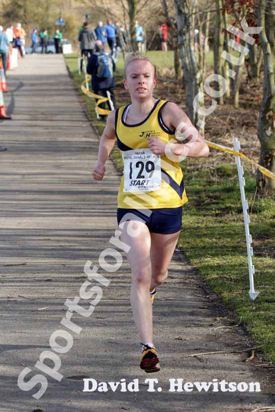 Alex Snook brings Jarrow home to win the Royal Signal Relays.